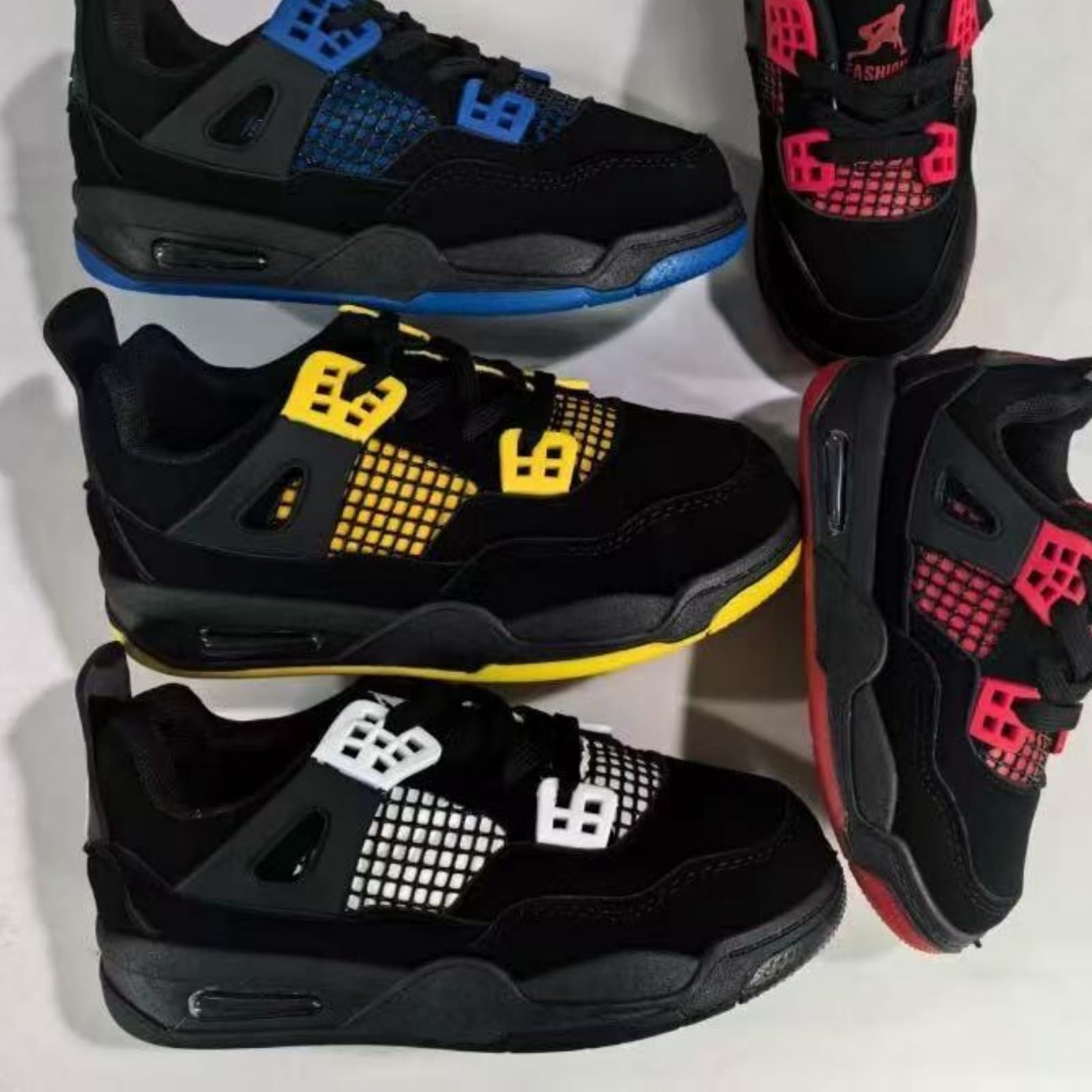 Air Jordan 4 Retro Inspired Kids image 1